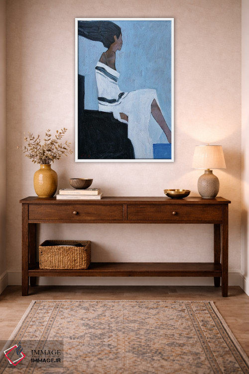 تابلو کلاسیک تنهایی اثر لی ژو - D2W