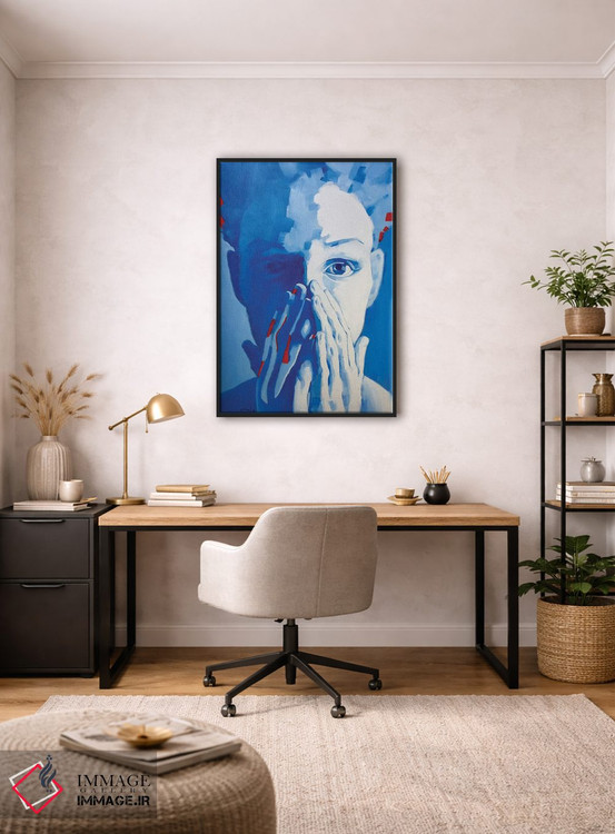 تابلو دکوراتیو دید شبانه اثر لی ژو - D2B