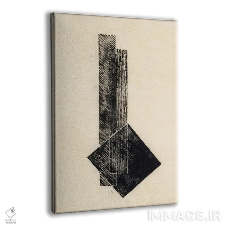 تابلو انتزاعی ترکیب، ۱۹۲۲ اثر لازلو موهولی-ناگی - نمای پرسپکتیو محصول