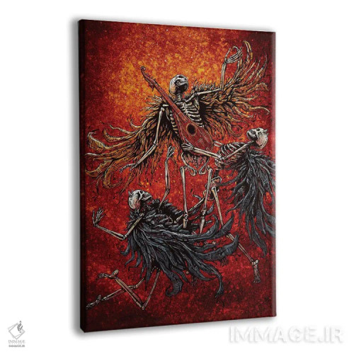 تابلو دکوراتیو عروج اثر دیوید لوزو - نمای پرسپکتیو محصول