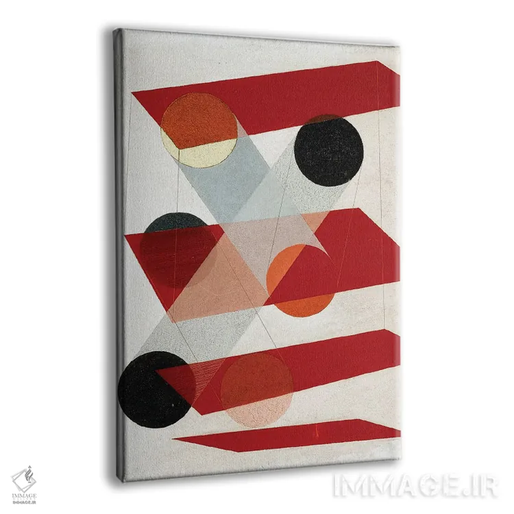 تابلو انتزاعی نقاشی گالالیت ، ۱۹۳۲ اثر لازلو موهولی-ناگی - نمای پرسپکتیو محصول