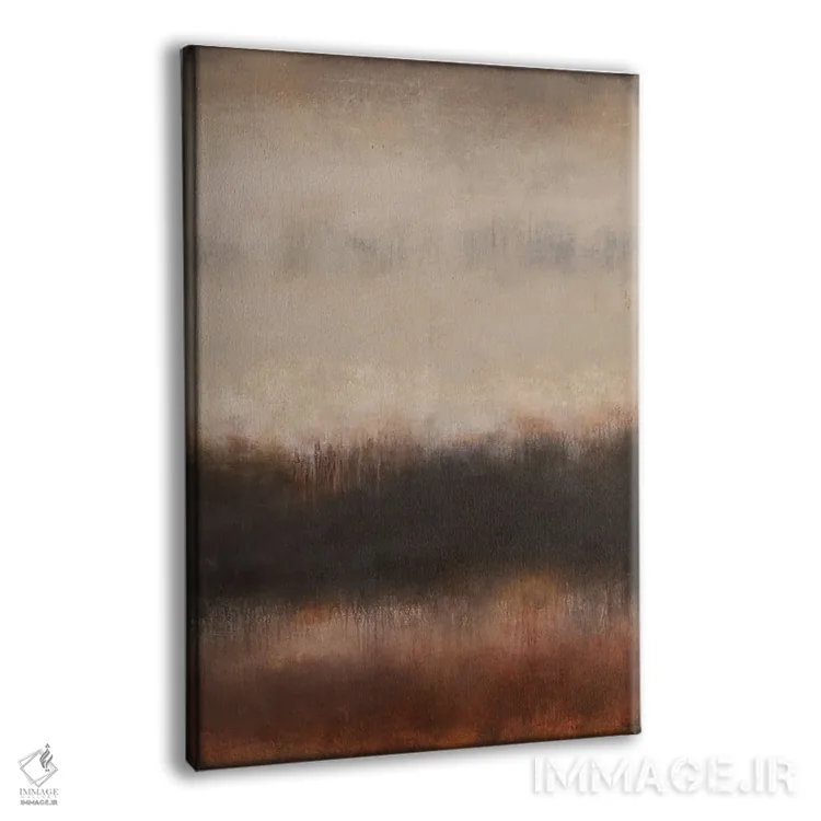 تابلو انتزاعی ذهن های فراموش شده اثر لوکاش اولک - نمای پرسپکتیو محصول