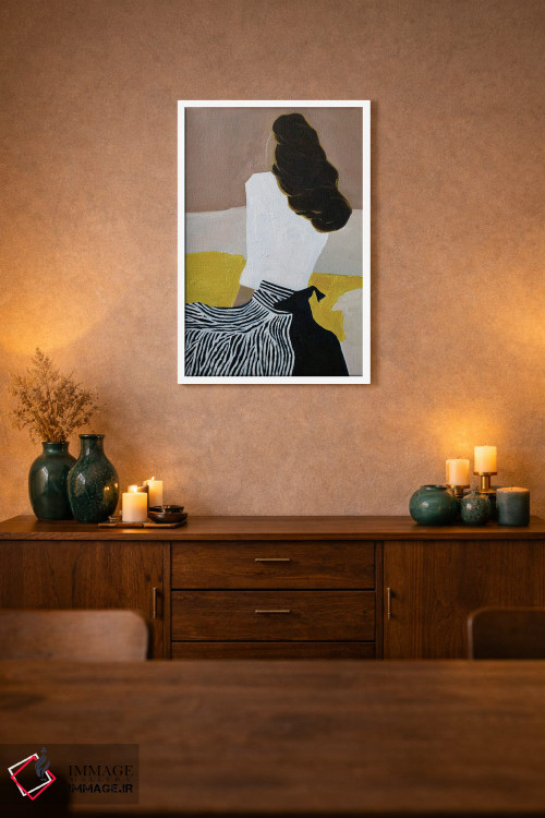 تابلو کلاسیک تنهایی ۴ اثر لی ژو - D1W