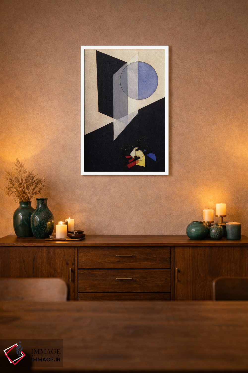 تابلو انتزاعی بدون عنوان، ۱۹۲۶ اثر لازلو موهولی-ناگی - D1W