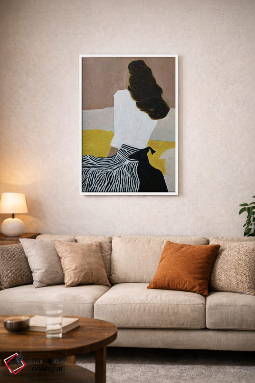 تابلو کلاسیک تنهایی ۴ اثر لی ژو - D2W