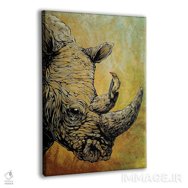 تابلو دکوراتیو دوستان در جایگاه های بلند اثر دیوید لوزو - نمای پرسپکتیو محصول