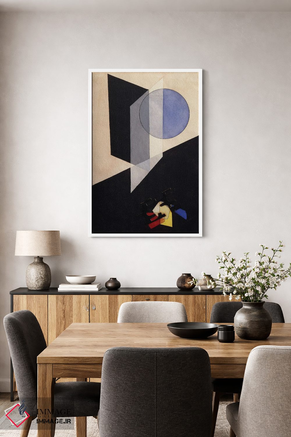 تابلو انتزاعی بدون عنوان، ۱۹۲۶ اثر لازلو موهولی-ناگی - D3W