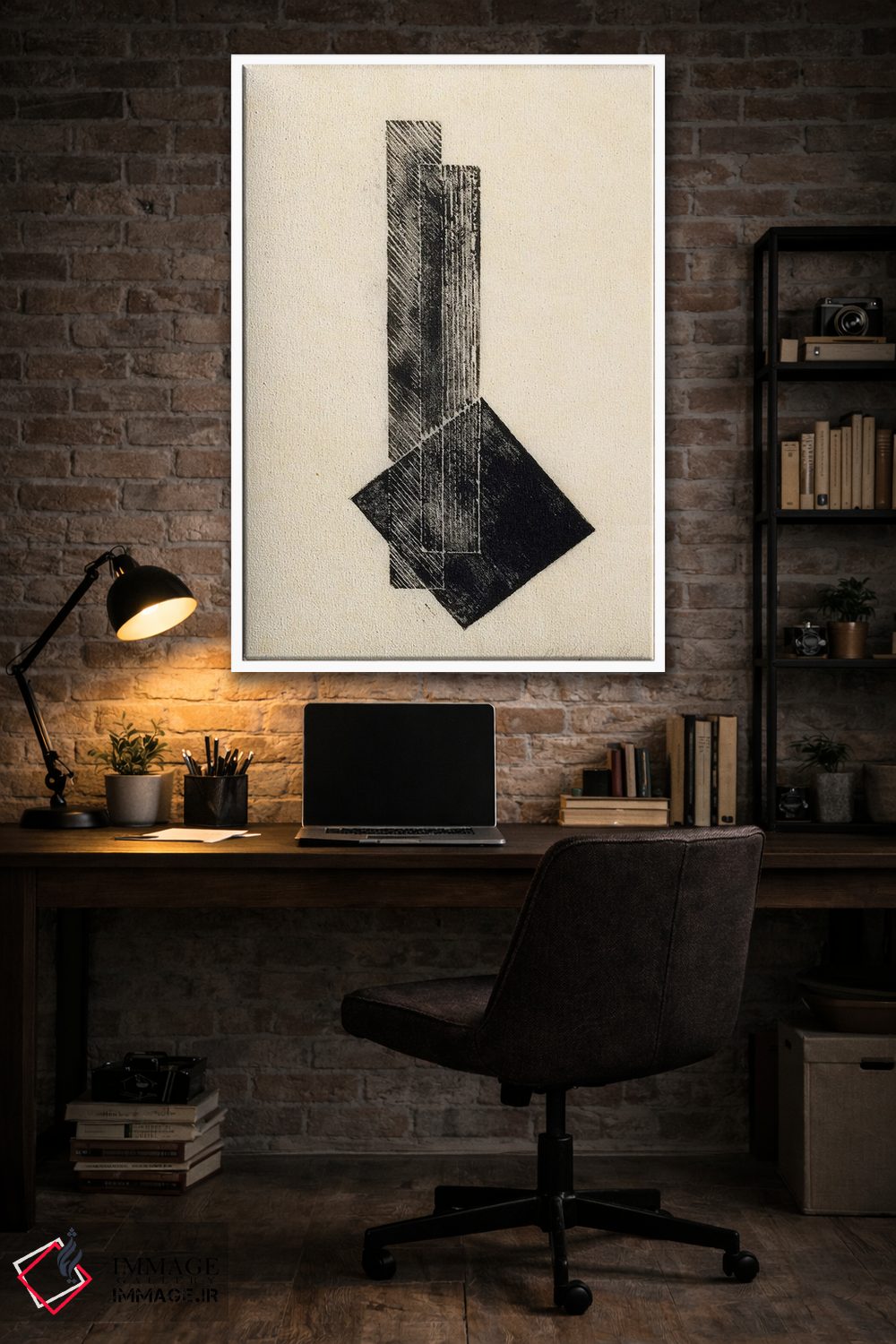 تابلو انتزاعی ترکیب، ۱۹۲۲ اثر لازلو موهولی-ناگی - D3W