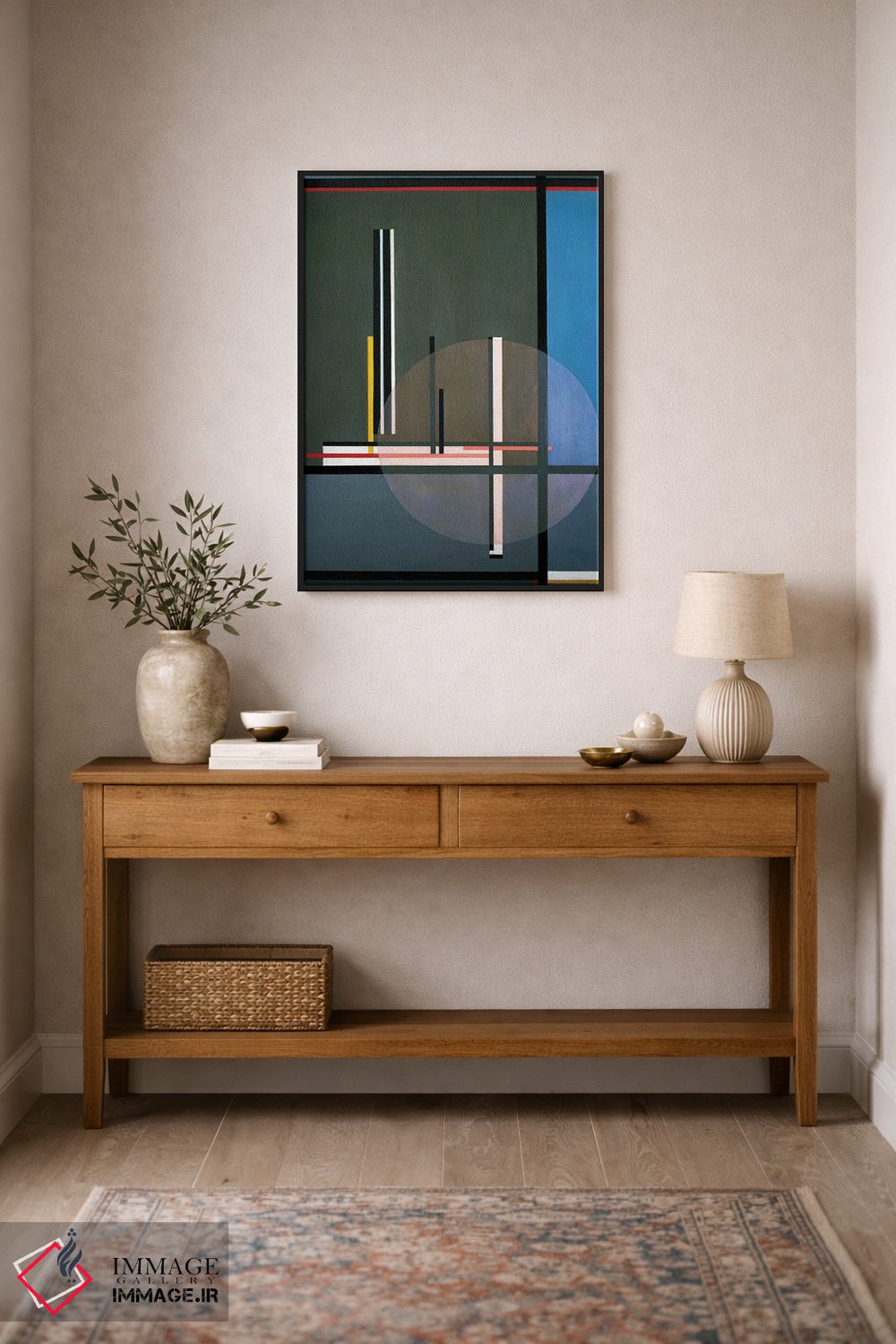 تابلو انتزاعی ال آی اس، ۱۹۲۲ اثر لازلو موهولی-ناگی - D2B