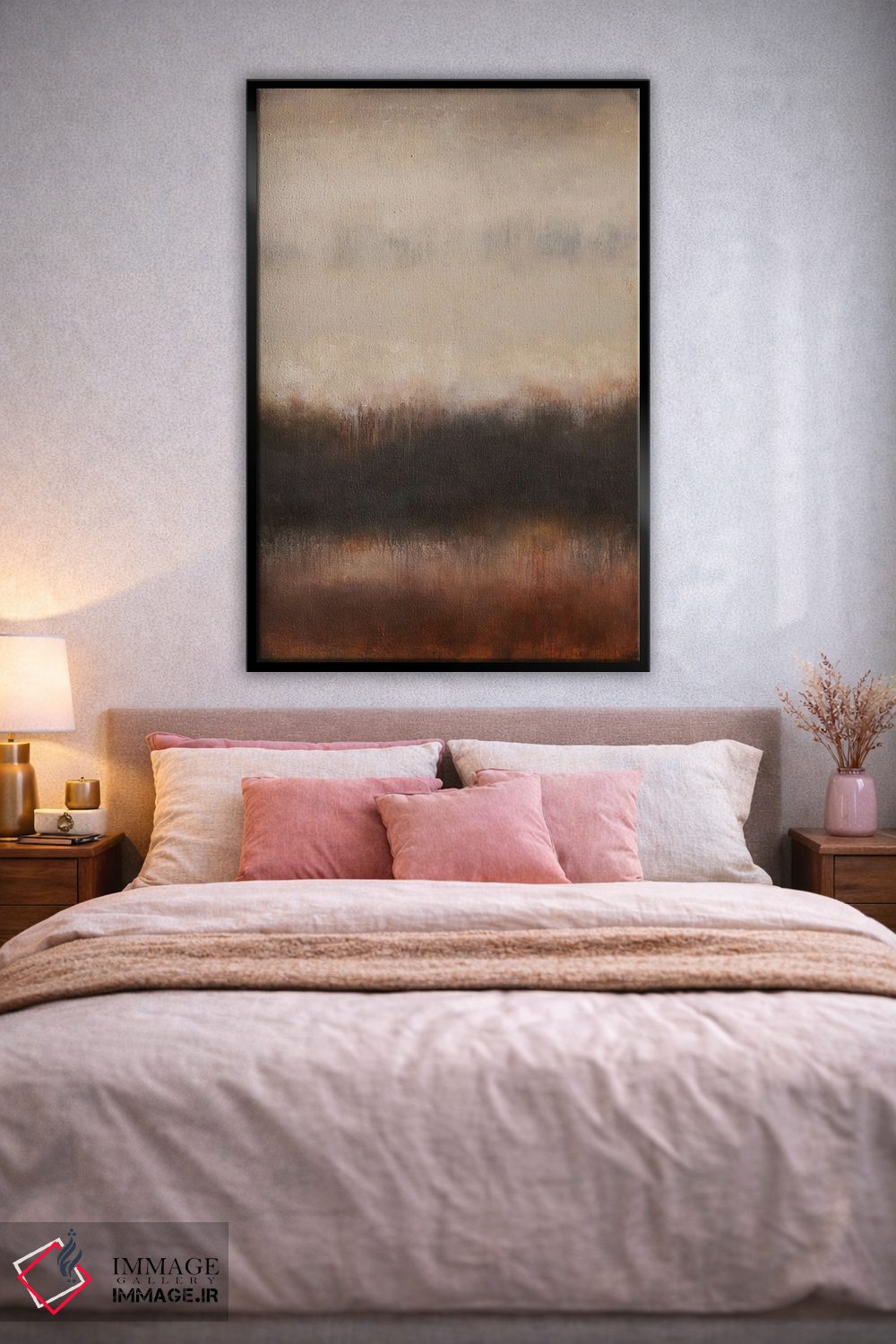 تابلو انتزاعی ذهن های فراموش شده اثر لوکاش اولک - D2B