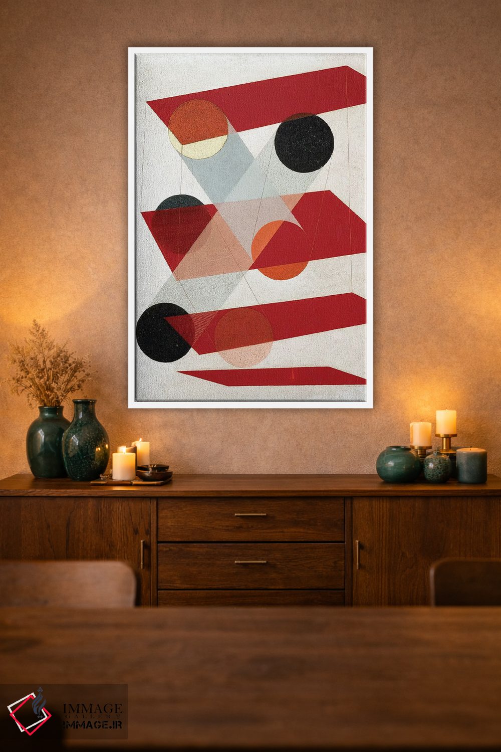 تابلو انتزاعی نقاشی گالالیت ، ۱۹۳۲ اثر لازلو موهولی-ناگی - D1W