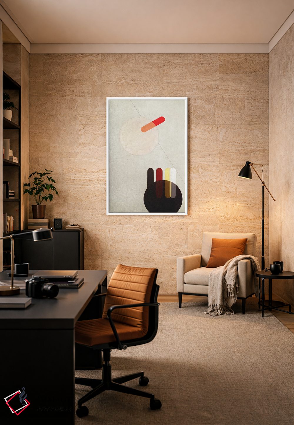 تابلو انتزاعی ال کا ۴، ۱۹۳۶ اثر لازلو موهولی-ناگی - D6W