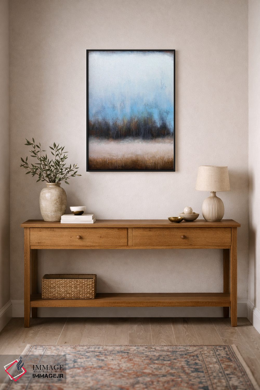 تابلو انتزاعی چیزی بگو اثر لوکاش اولک - D2B