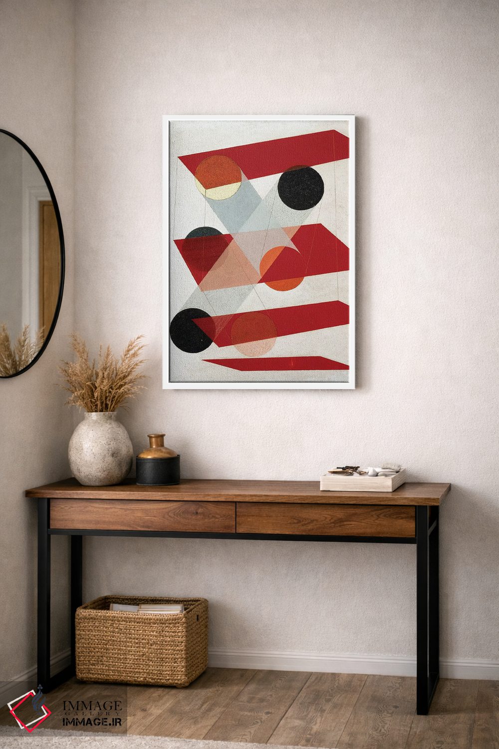 تابلو انتزاعی نقاشی گالالیت ، ۱۹۳۲ اثر لازلو موهولی-ناگی - D4W