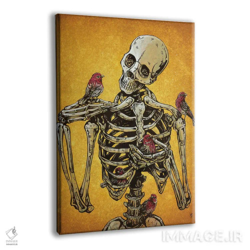 تابلو دکوراتیو هم جنس ها با هم پرواز می کنند اثر دیوید لوزو - نمای پرسپکتیو محصول