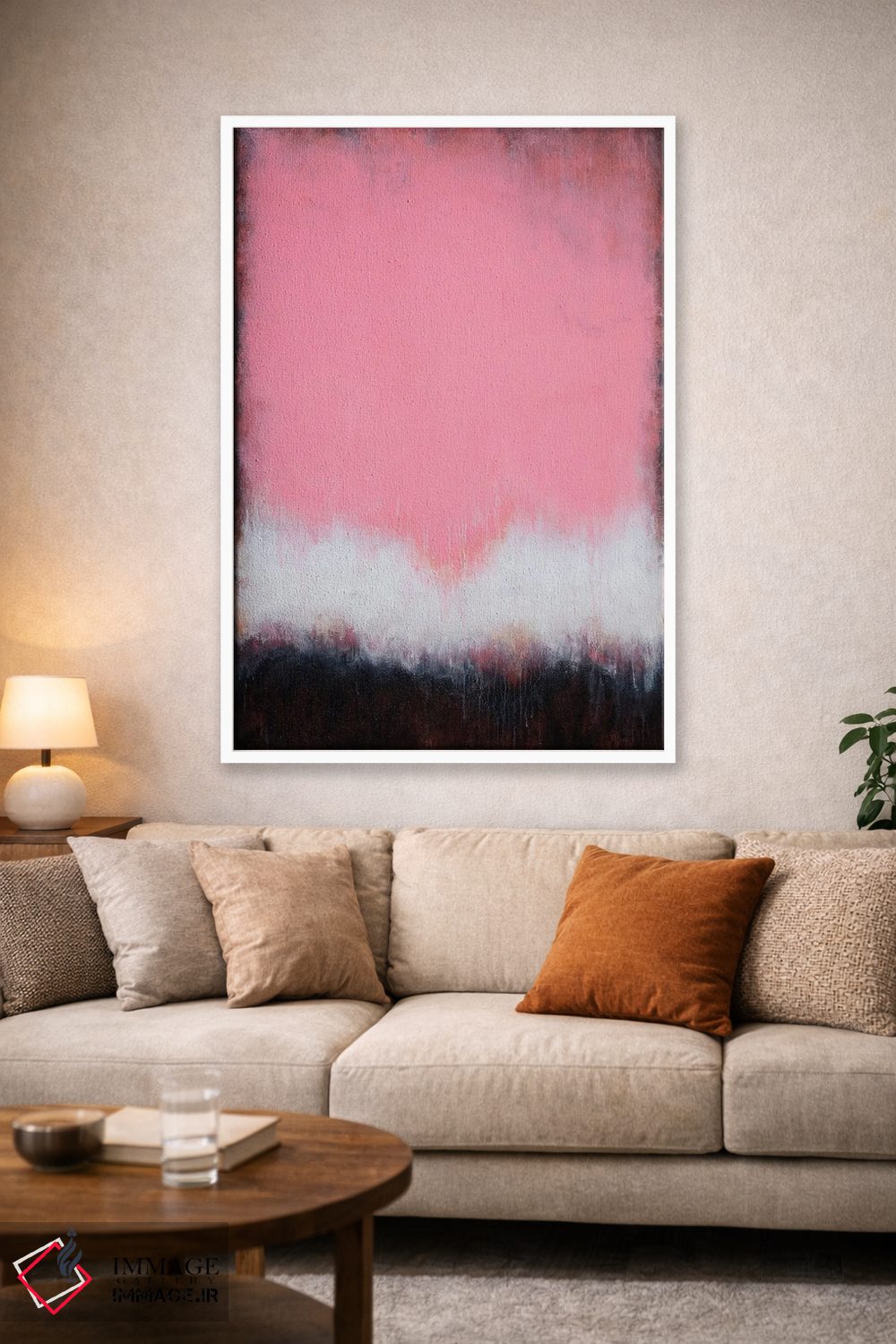 تابلو انتزاعی زنده به گور اثر لوکاش اولک - D1W