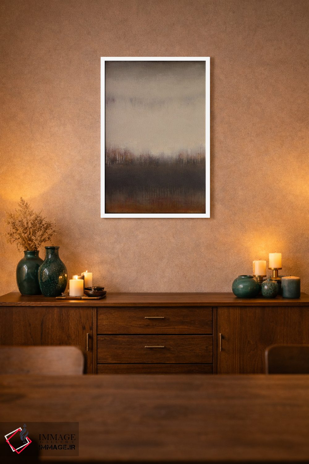 تابلو انتزاعی ذهن های رهاشده اثر لوکاش اولک - D1W