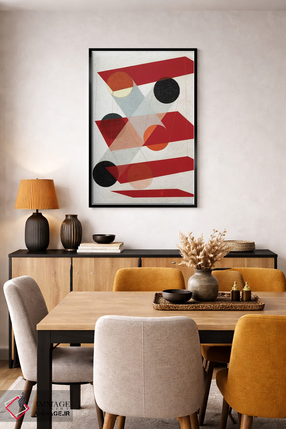 تابلو انتزاعی نقاشی گالالیت ، ۱۹۳۲ اثر لازلو موهولی-ناگی - D5B