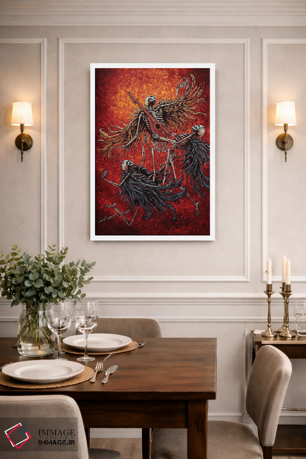 تابلو دکوراتیو عروج اثر دیوید لوزو - D1W