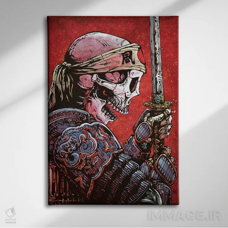 تابلو دکوراتیو افتخار اثر دیوید لوزو - نمای روبهرو روی دیوار