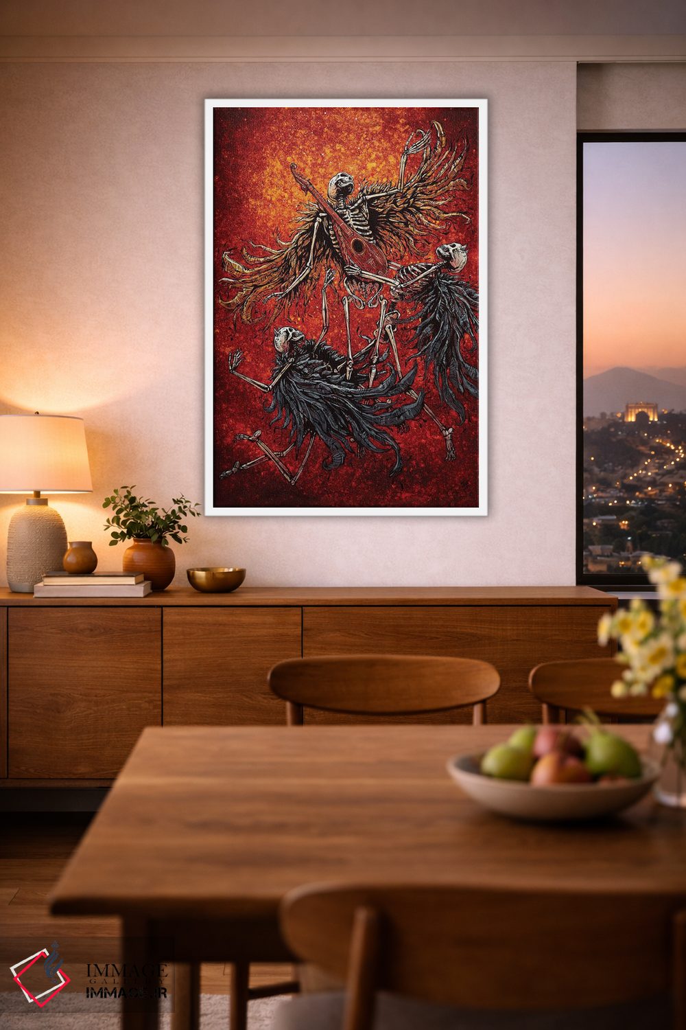 تابلو دکوراتیو عروج اثر دیوید لوزو - D2W