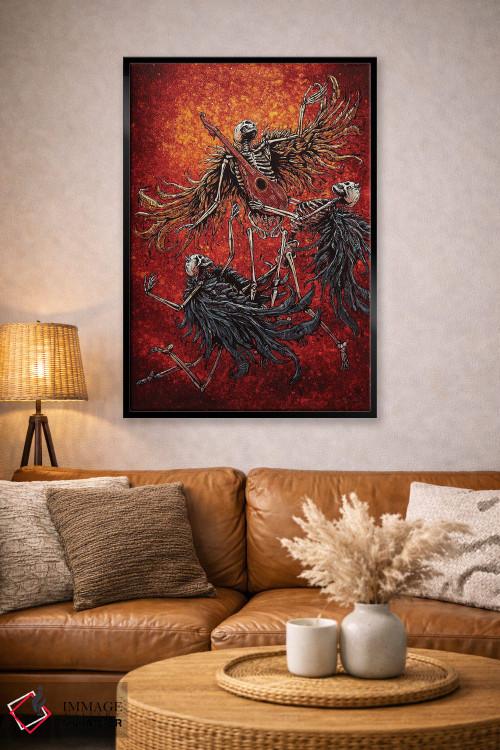 تابلو دکوراتیو عروج اثر دیوید لوزو - D4B