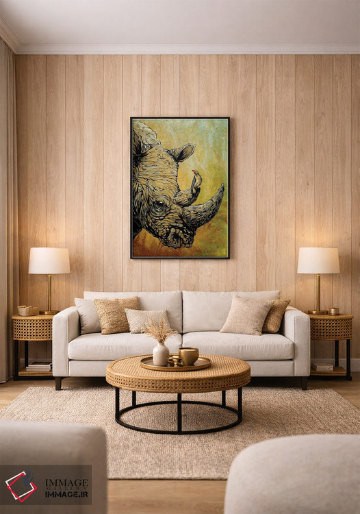 تابلو دکوراتیو دوستان در جایگاه های بلند اثر دیوید لوزو - D1B