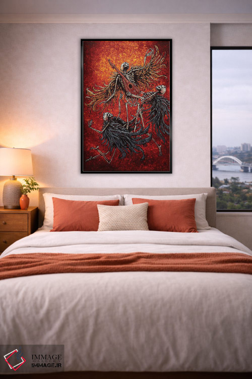 تابلو دکوراتیو عروج اثر دیوید لوزو - D6B