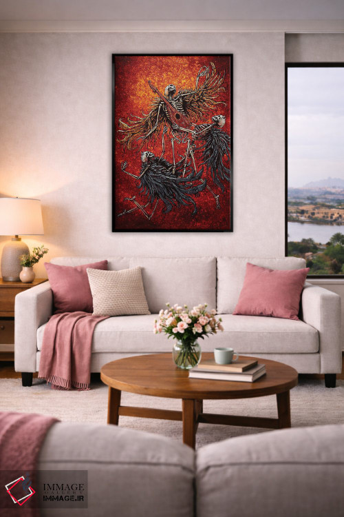 تابلو دکوراتیو عروج اثر دیوید لوزو - D5B