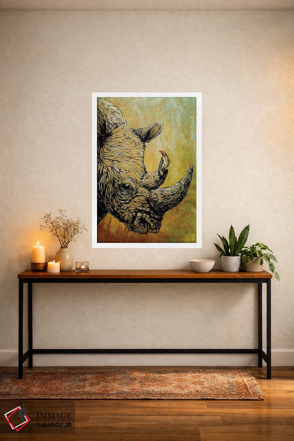 تابلو دکوراتیو دوستان در جایگاه های بلند اثر دیوید لوزو - D2W