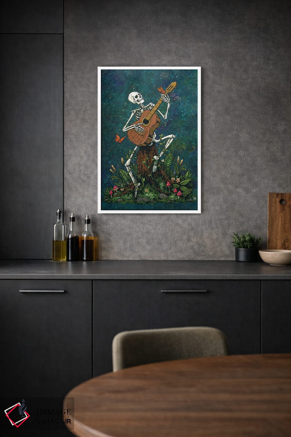 تابلو دکوراتیو هماهنگ با طبیعت اثر دیوید لوزو - D1W