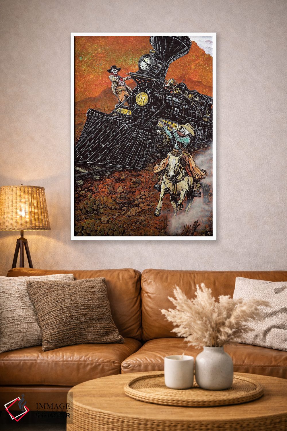 تابلو دکوراتیو سرب و آهن اثر دیوید لوزو - D4W