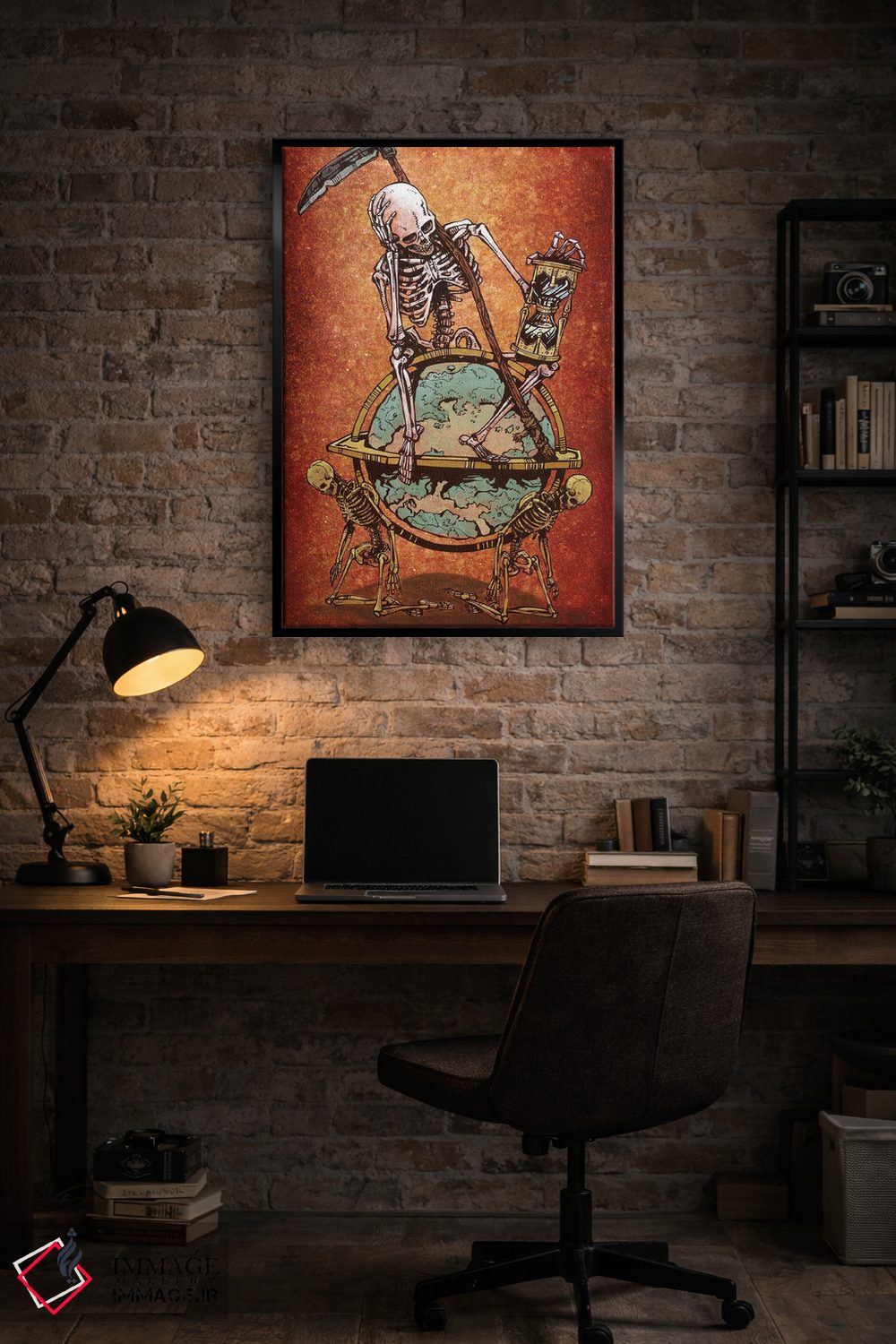 تابلو دکوراتیو یاد مرگ اثر دیوید لوزو - D4B