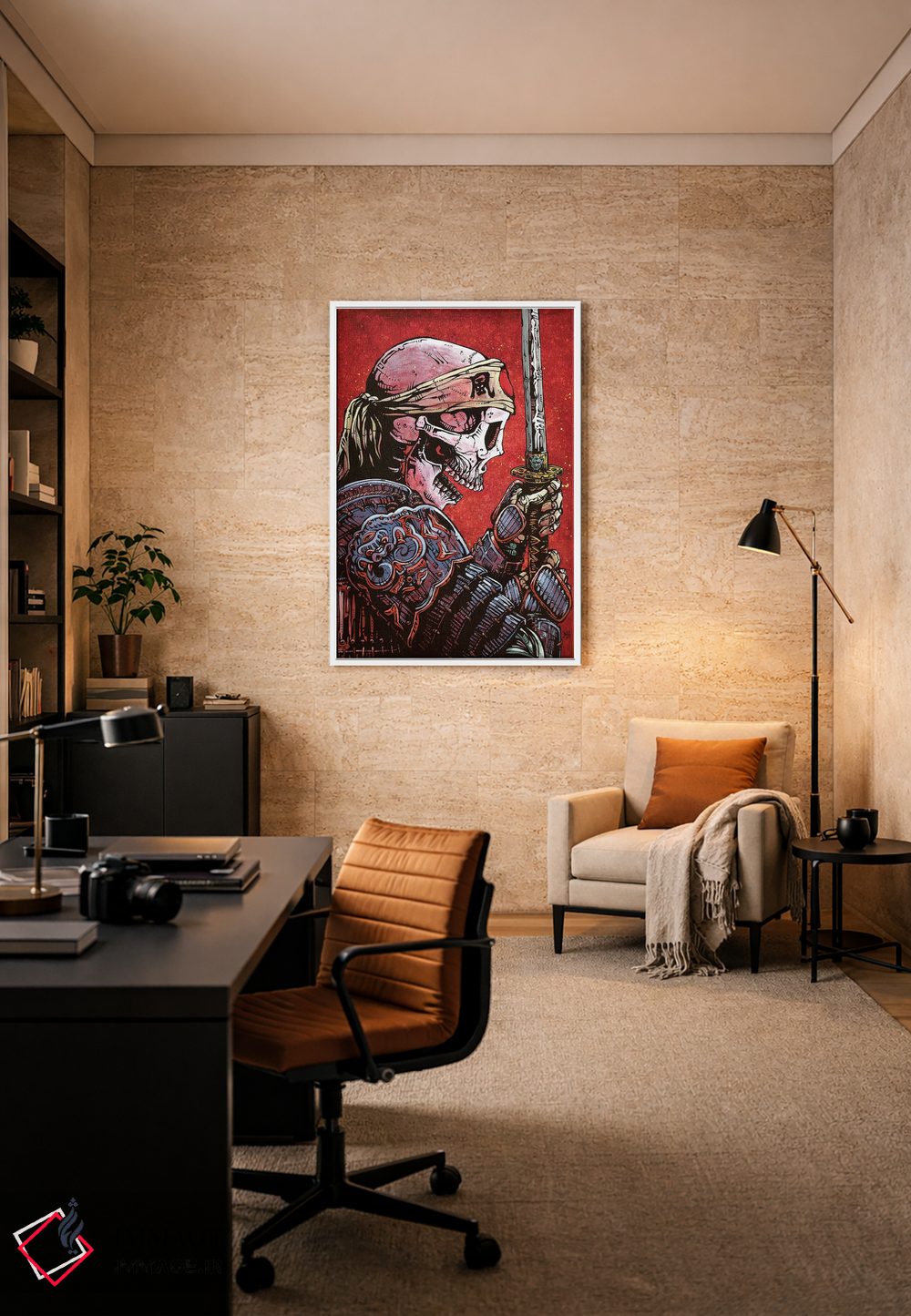 تابلو دکوراتیو افتخار اثر دیوید لوزو - D6W