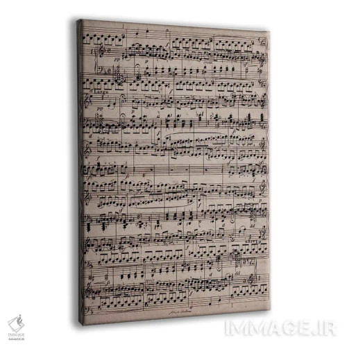 تابلو دکوراتیو هنر مدرن اثر فایو بای فایو کالکتیو - نمای پرسپکتیو محصول