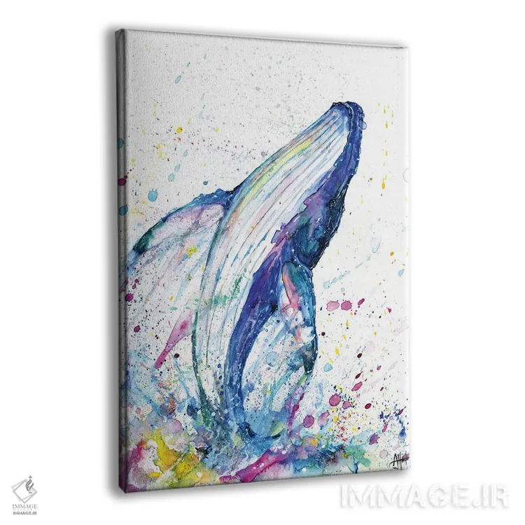 تابلو دکوراتیو نفوذ ۱ اثر مارک آلانته - نمای پرسپکتیو محصول