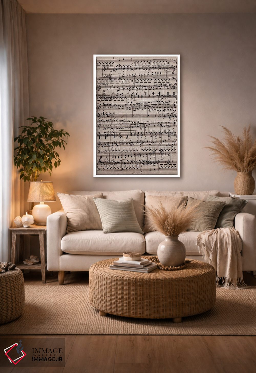 تابلو دکوراتیو هنر مدرن اثر فایو بای فایو کالکتیو - D4W