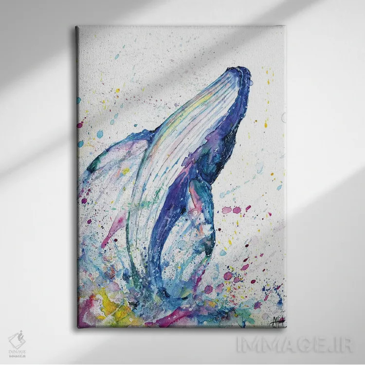 تابلو دکوراتیو نفوذ ۱ اثر مارک آلانته - نمای روبهرو روی دیوار