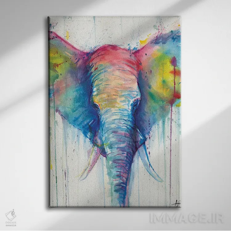 تابلو دکوراتیو کائلی ۱ اثر مارک آلانته - نمای روبهرو روی دیوار