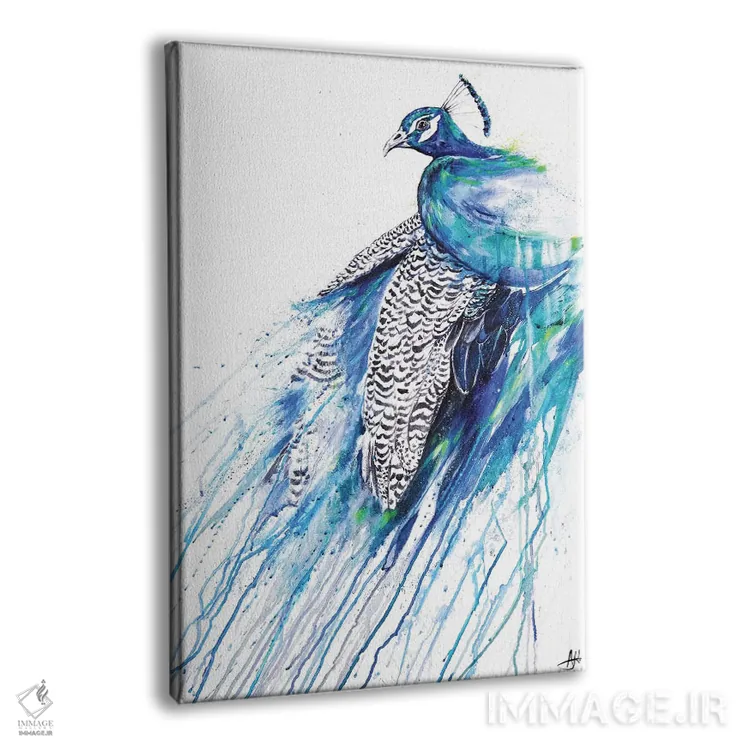 تابلو دکوراتیو نرگس اثر مارک آلانته - نمای پرسپکتیو محصول