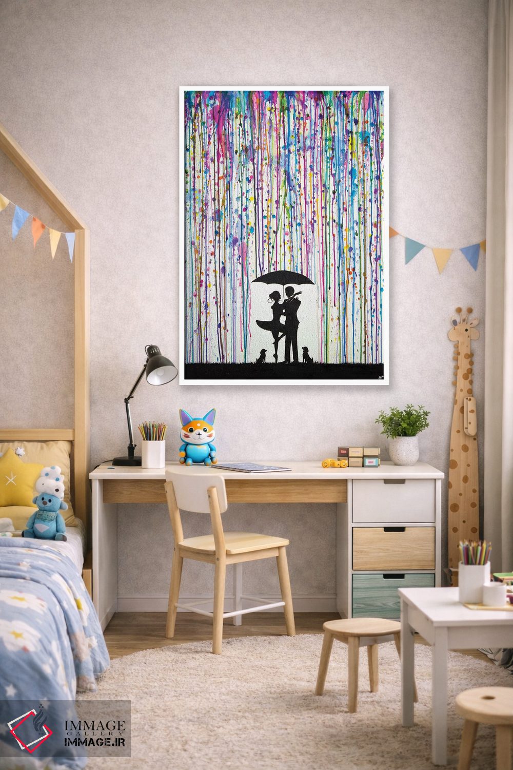 تابلو دکوراتیو بایادر اثر مارک آلانته - D1W