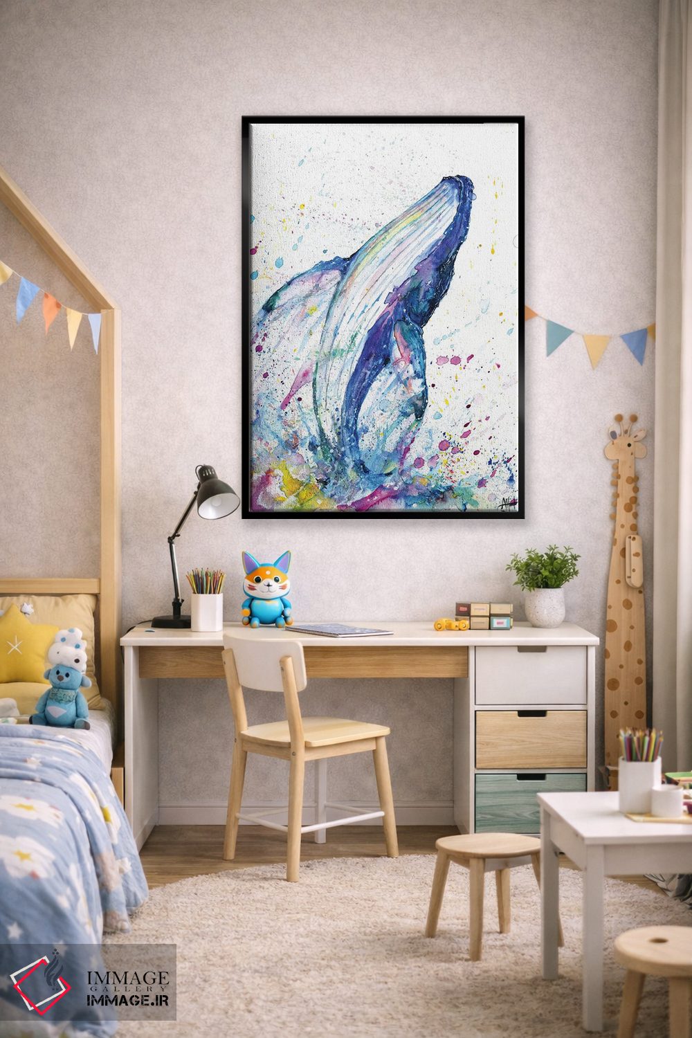 تابلو دکوراتیو نفوذ ۱ اثر مارک آلانته - D2B