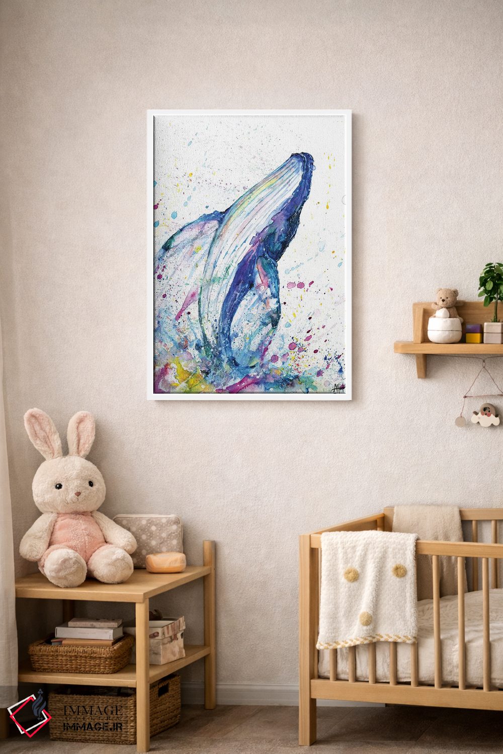 تابلو دکوراتیو نفوذ ۱ اثر مارک آلانته - D3W