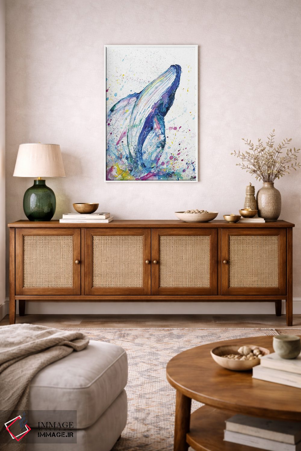 تابلو دکوراتیو نفوذ ۱ اثر مارک آلانته - D4W