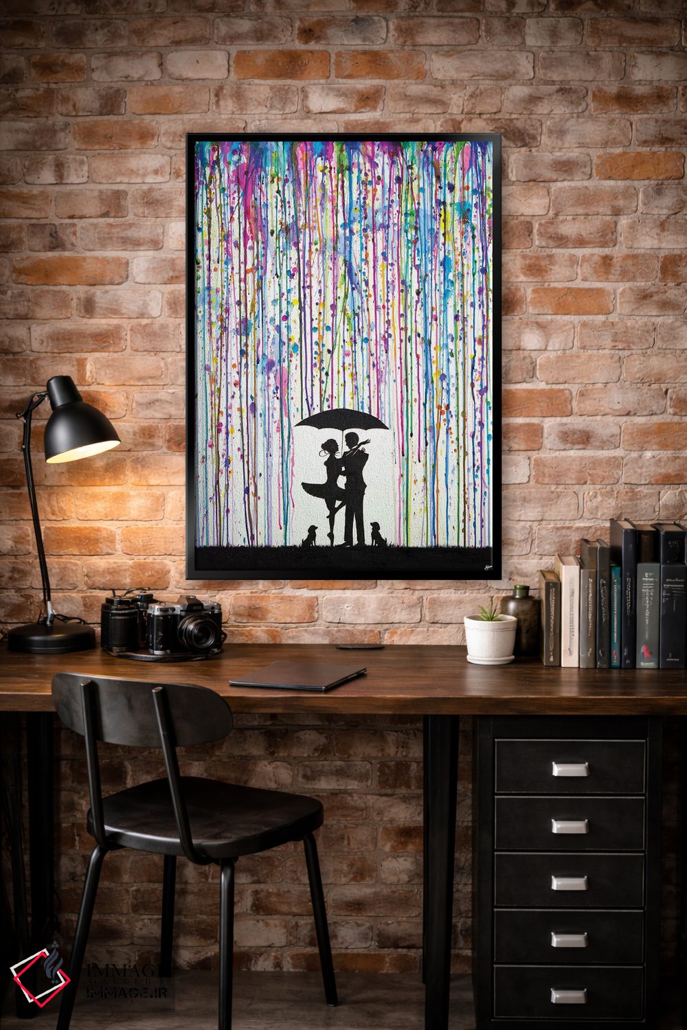 تابلو دکوراتیو بایادر اثر مارک آلانته - D5B