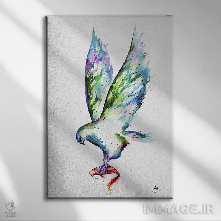 تابلو دکوراتیو میداس اثر مارک آلانته - نمای روبهرو روی دیوار