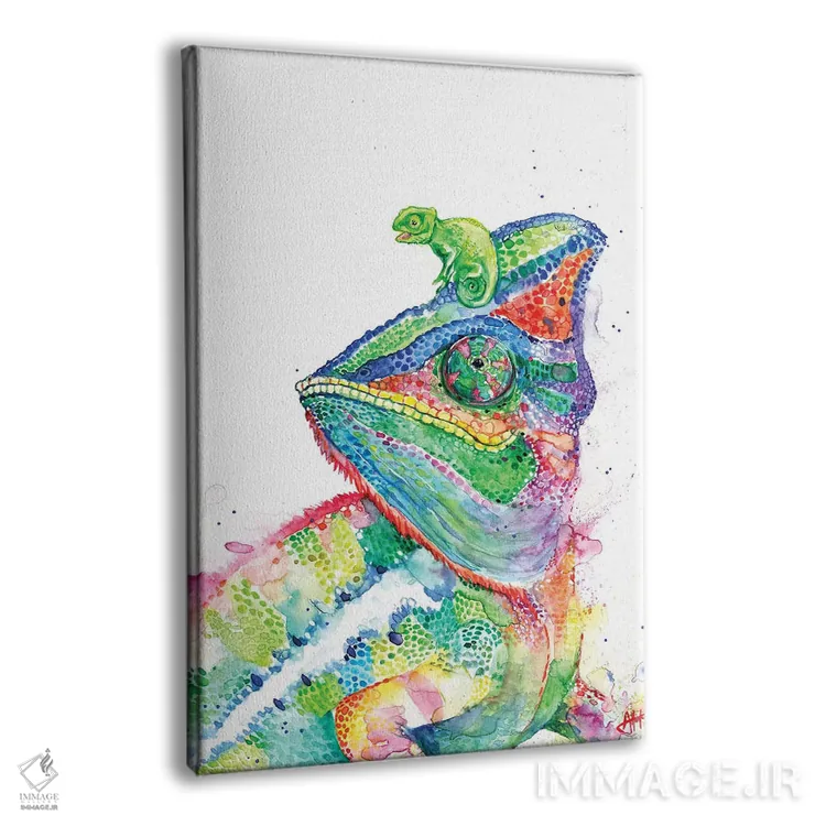 تابلو دکوراتیو دسته ای آفتاب پرست اثر مارک آلانته - نمای پرسپکتیو محصول