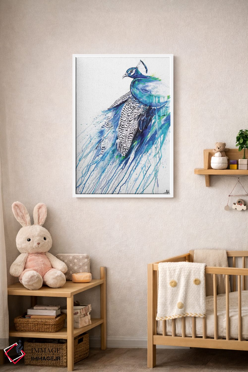 تابلو دکوراتیو نرگس اثر مارک آلانته - D3W