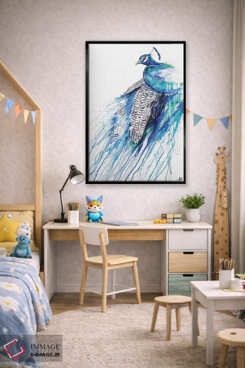 تابلو دکوراتیو نرگس اثر مارک آلانته - D2B