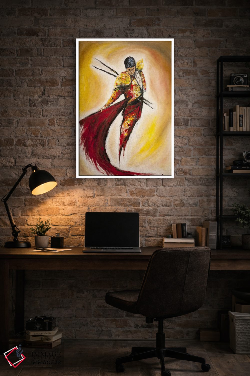 تابلو دکوراتیو ماتادور اثر مارک آلانته - D3W